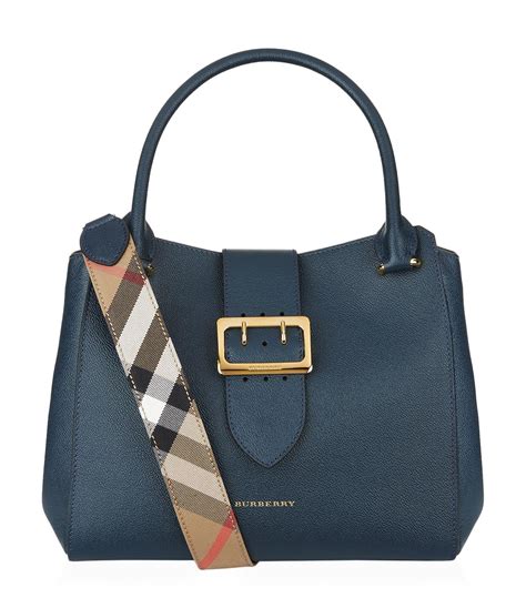 Burberry Tote Blue Bags & Handbags for Women for sale 